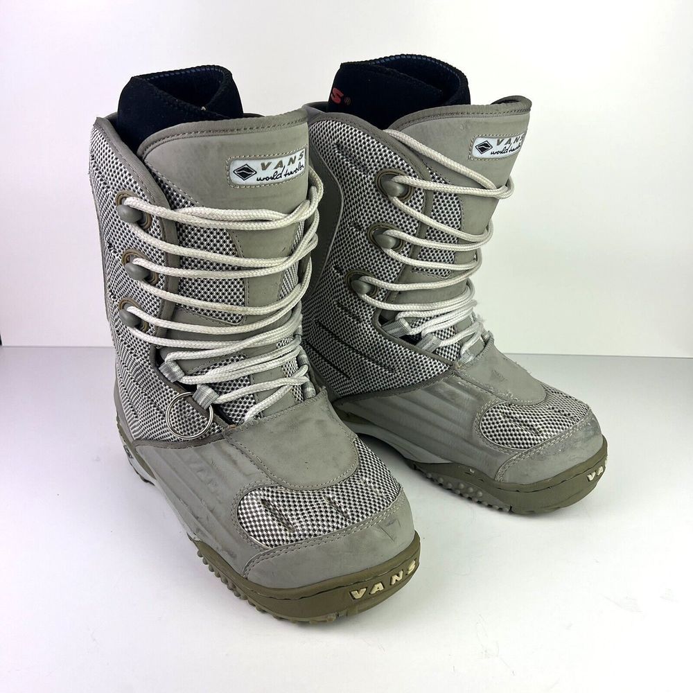 Vans Snowboard Boots Hi Standard 02/03 World Traveler Lace Up Snowboarding Shoes